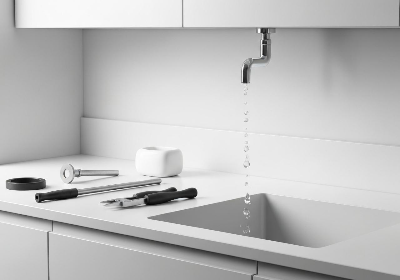 Mon robinet fuit, comment le réparer soi-même facilement ?