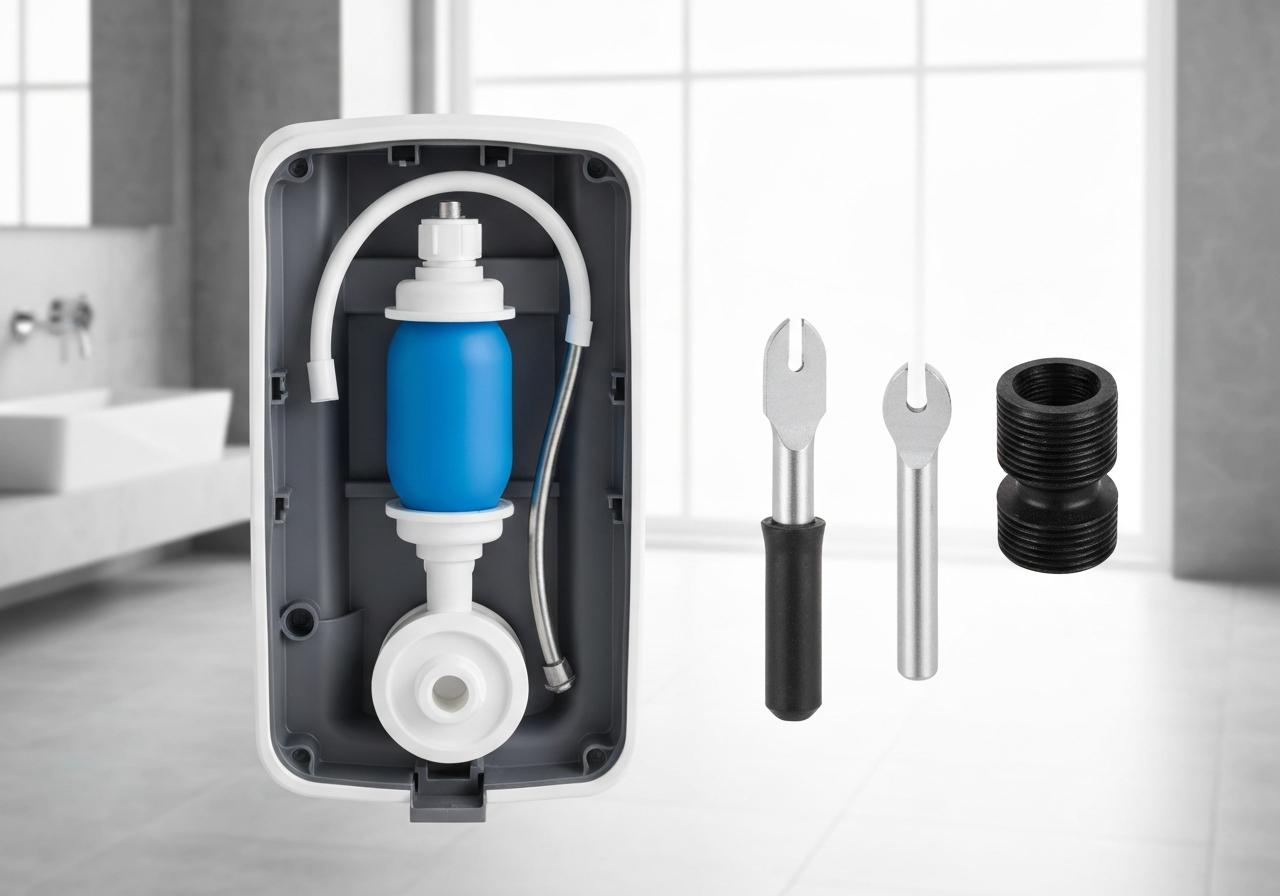 Comment réparer une chasse d'eau qui coule en permanence ?