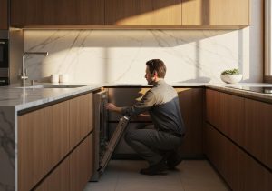 Pourquoi le voyant robinet s'allume sur mon lave-vaisselle E15 ?