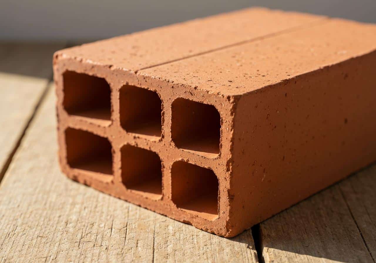 Brique creuse de plafond plâtrière en terre cuite