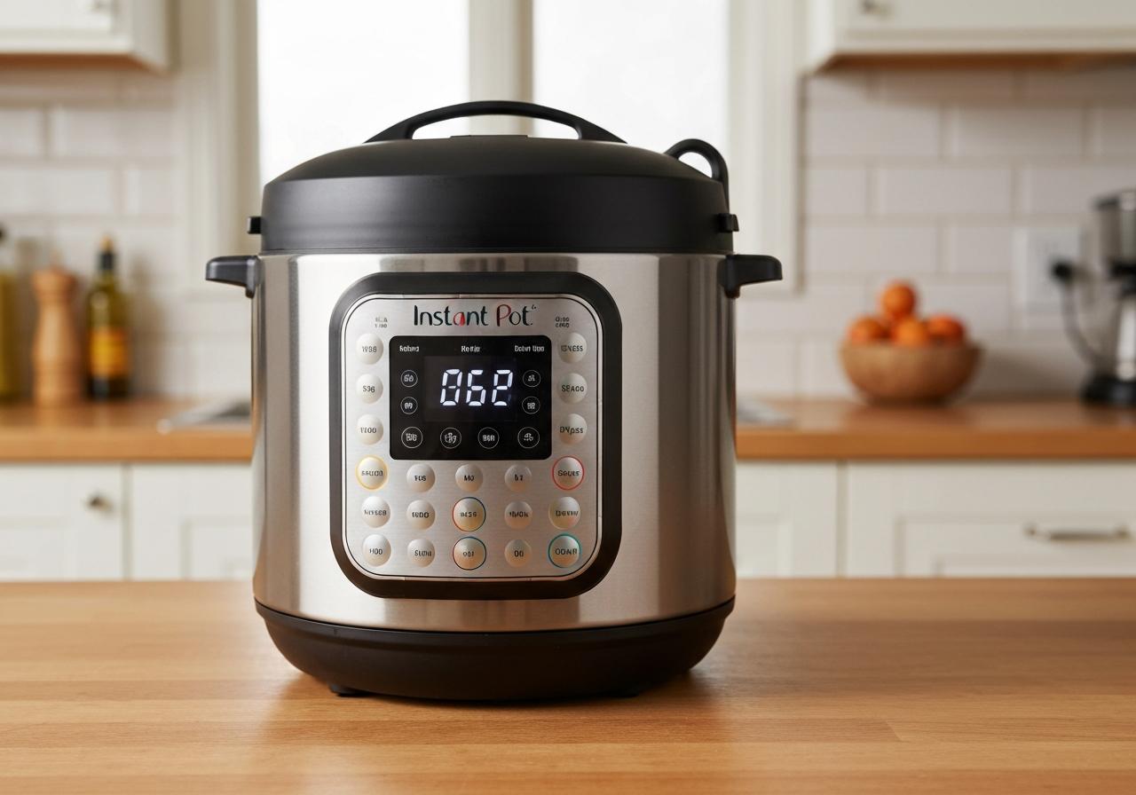 Écran Instant Pot affichant code erreur C6