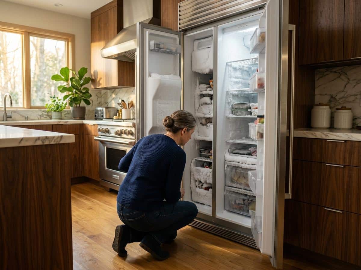 Pourquoi mon frigo américain fait-il de la glace partout ?