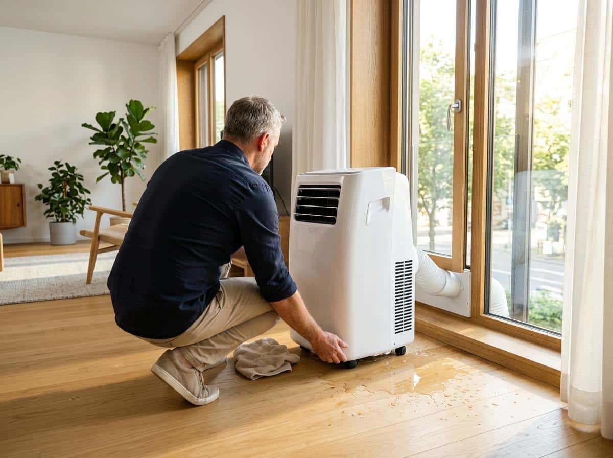 Pourquoi ma climatisation mobile fuit-elle de l'eau ?