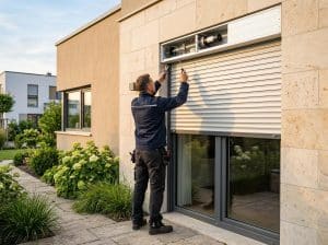 Comment réparer un volet roulant électrique bloqué ?
