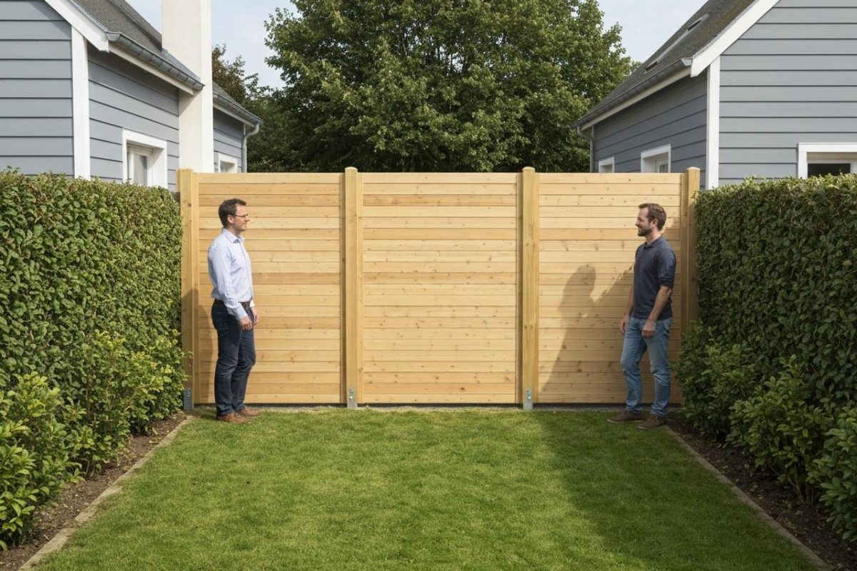 refaire clôture mitoyenne