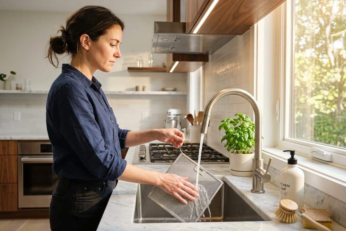 Comment nettoyer un filtre de hotte aspirante ?