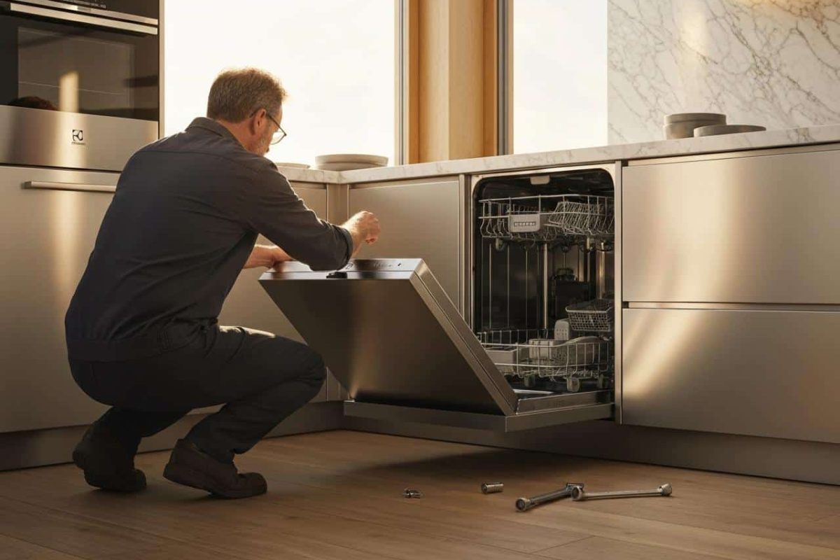 Démontage lave vaisselle Electrolux i30