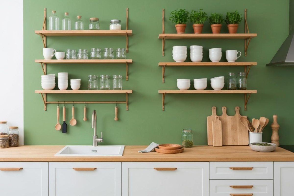 idée pour habiller un mur de cuisine