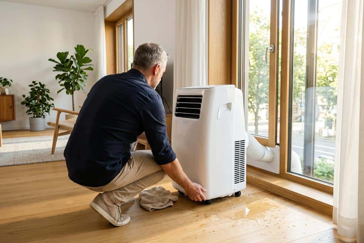 Pourquoi ma climatisation mobile fuit-elle de l'eau ?