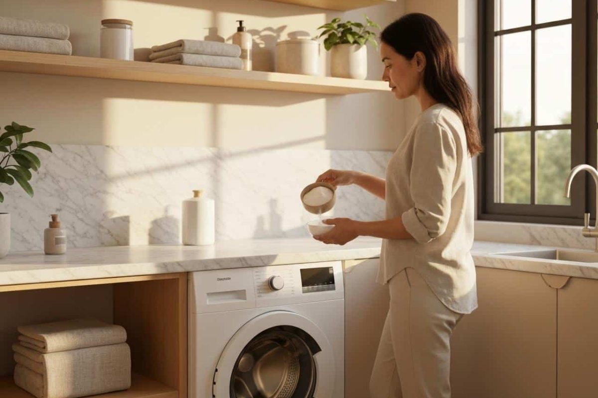 Est-ce que je peux mettre du bicarbonate de soude dans le lave-linge ?