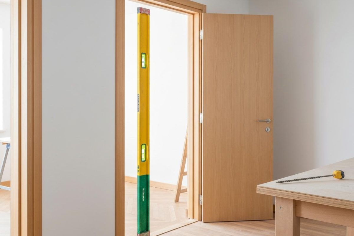 poser porte intérieur étapes